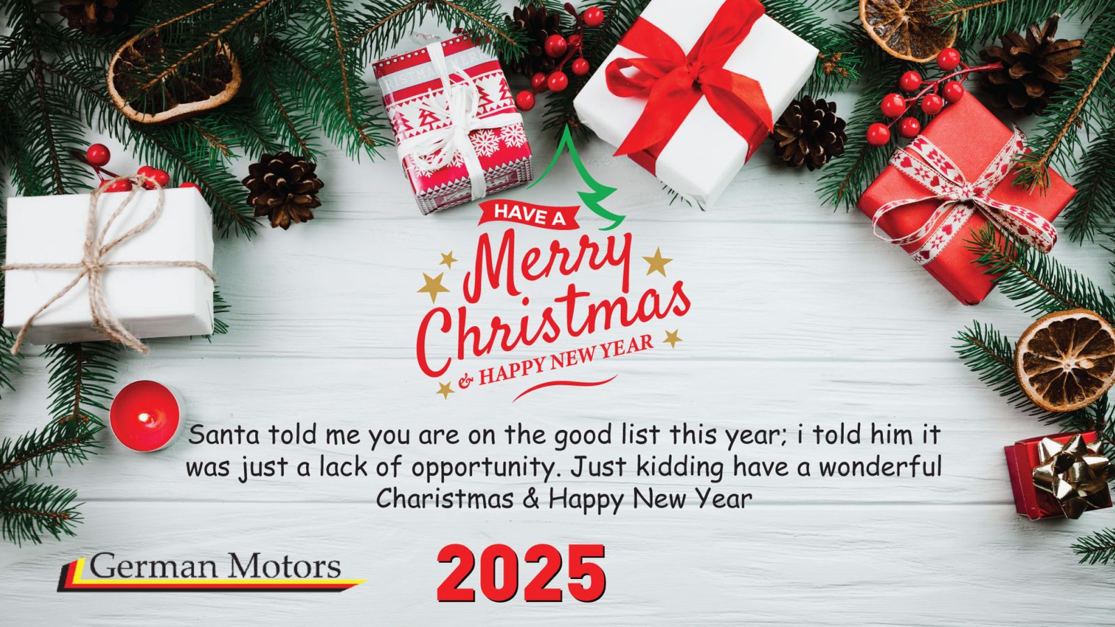 Merry Christmas & Happy New Year